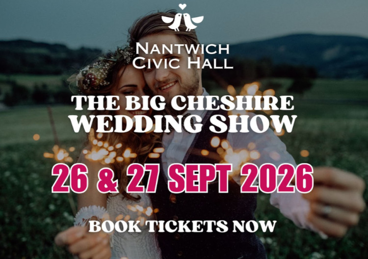 The Big Cheshire Wedding Fair at Nantwich Civic Hall - 26 & 27 September 2026