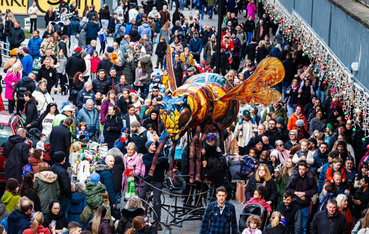 Spectacular Sunday 2025 proved to be one of Stockport's busiest days in recent years, more than doubling Sunday footfall in the town centre (Image - Merseyway Shopping Centre)