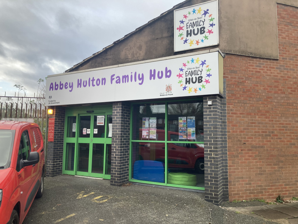 The new Family Hub will open in Abbey Hulton on Friday (image via Nub News)