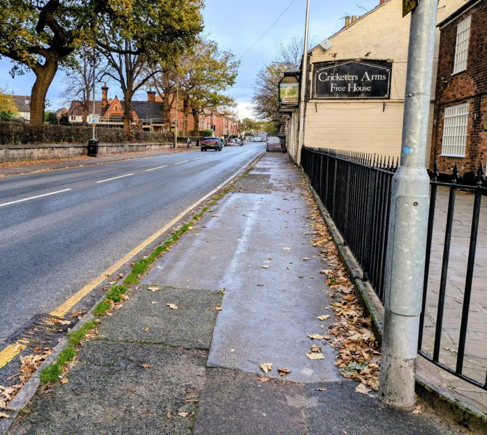 Police say there were no reports of any injuries following a two vehicle accident in Crewe Road today. (Photo: Nub News)