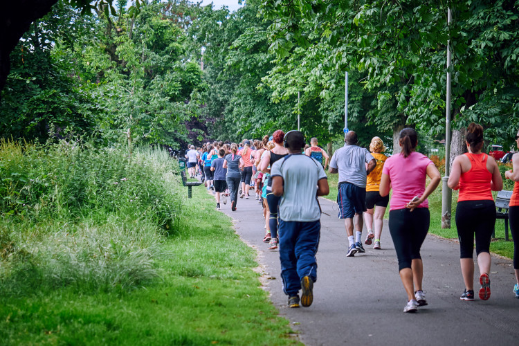 Simon is one of the over 250,000 weekly participants to run, walk, jog or volunteer at their local parkrun (image supplied) 