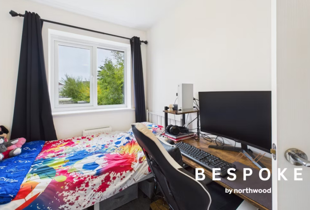 One of three bedrooms (Credit: Bespoke by Northwood)