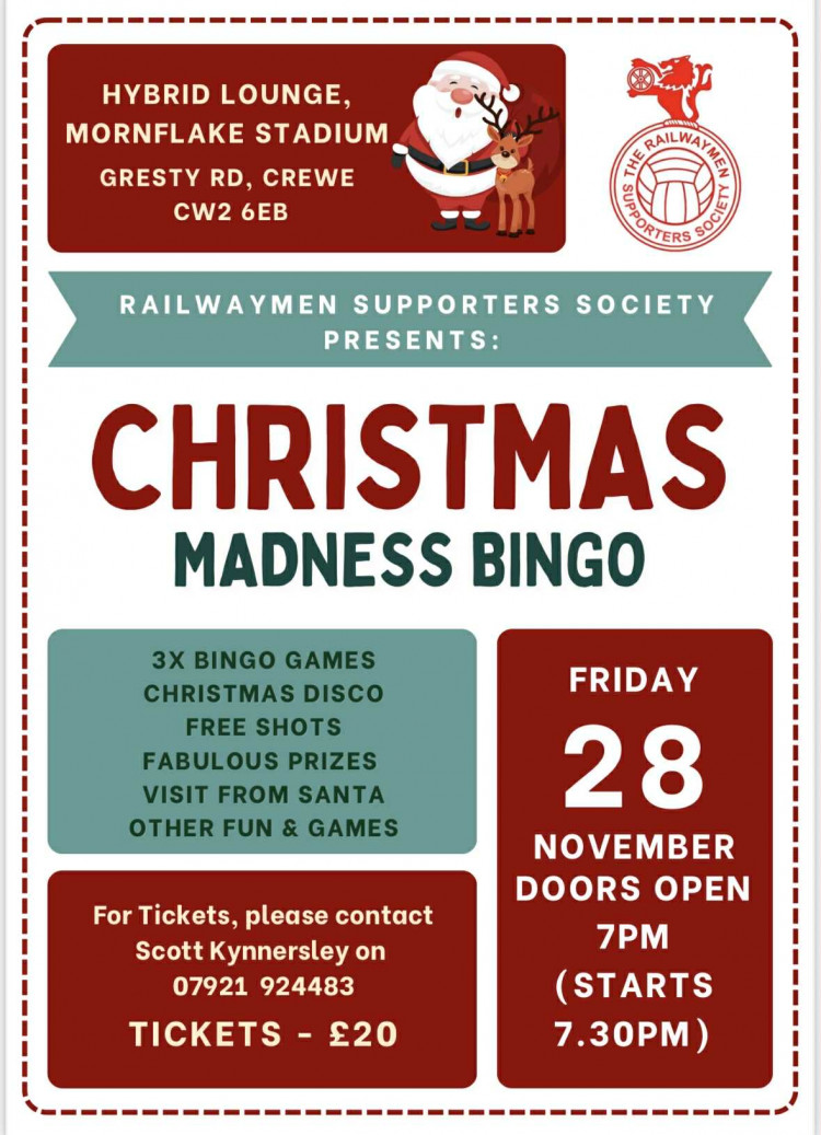 RSS Christmas Madness Bingo