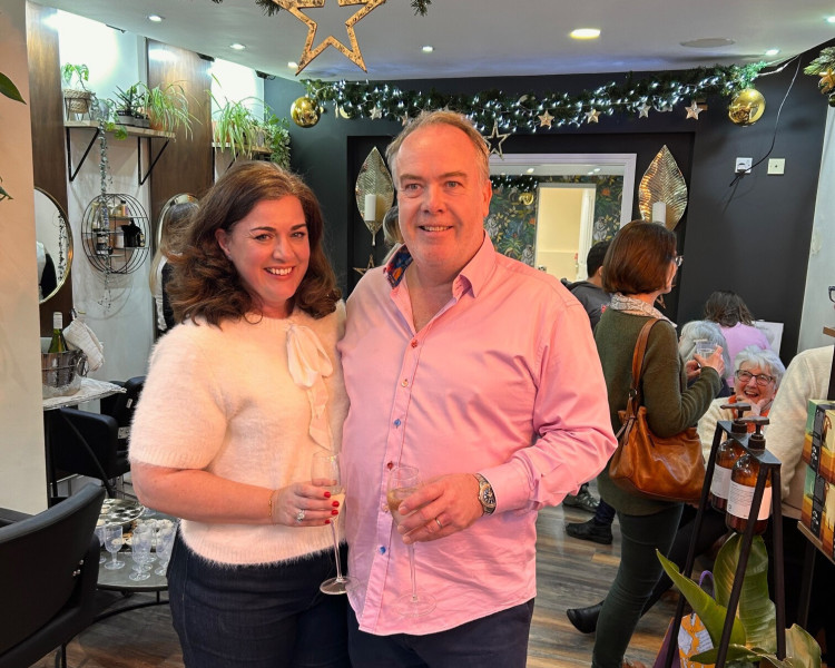 Oliver George Salon, based in Hoole, kicked off the Christmas season with a charity event (Image supplied)