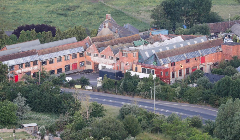 The Red Brick Building on Morland Road in Glastonbury. CREDIT: The Red Brick Building.
