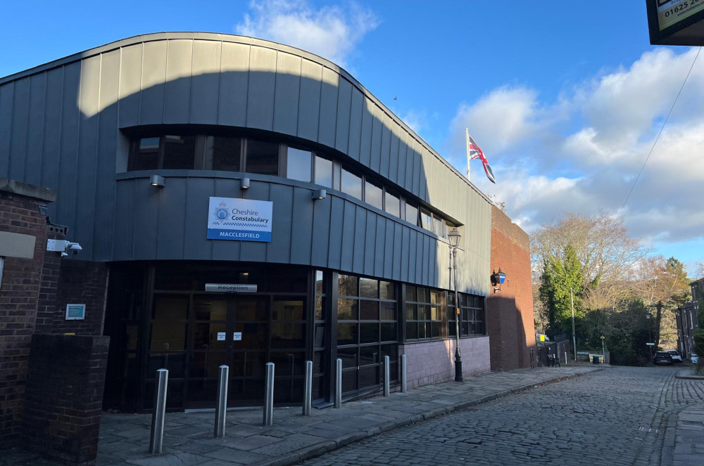 Macclesfield Police Station on Brunswick Street (Credit: Nub News)