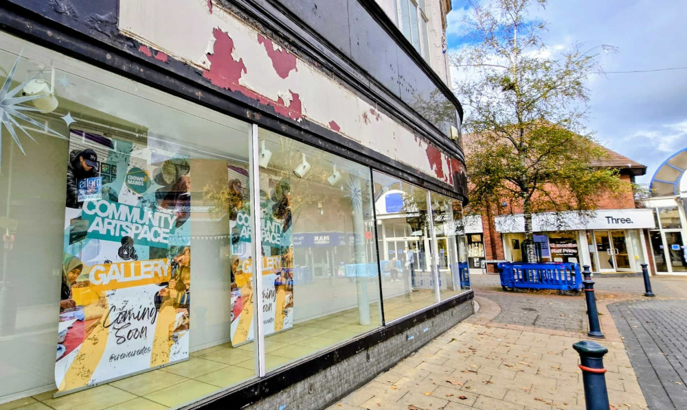 PLATFORM (formerly CreweCreates), will be moving inside the former Burton Menswear/Dorothy Perkins unit at 77-83 Market Street, utilising all floors (Ryan Parker).