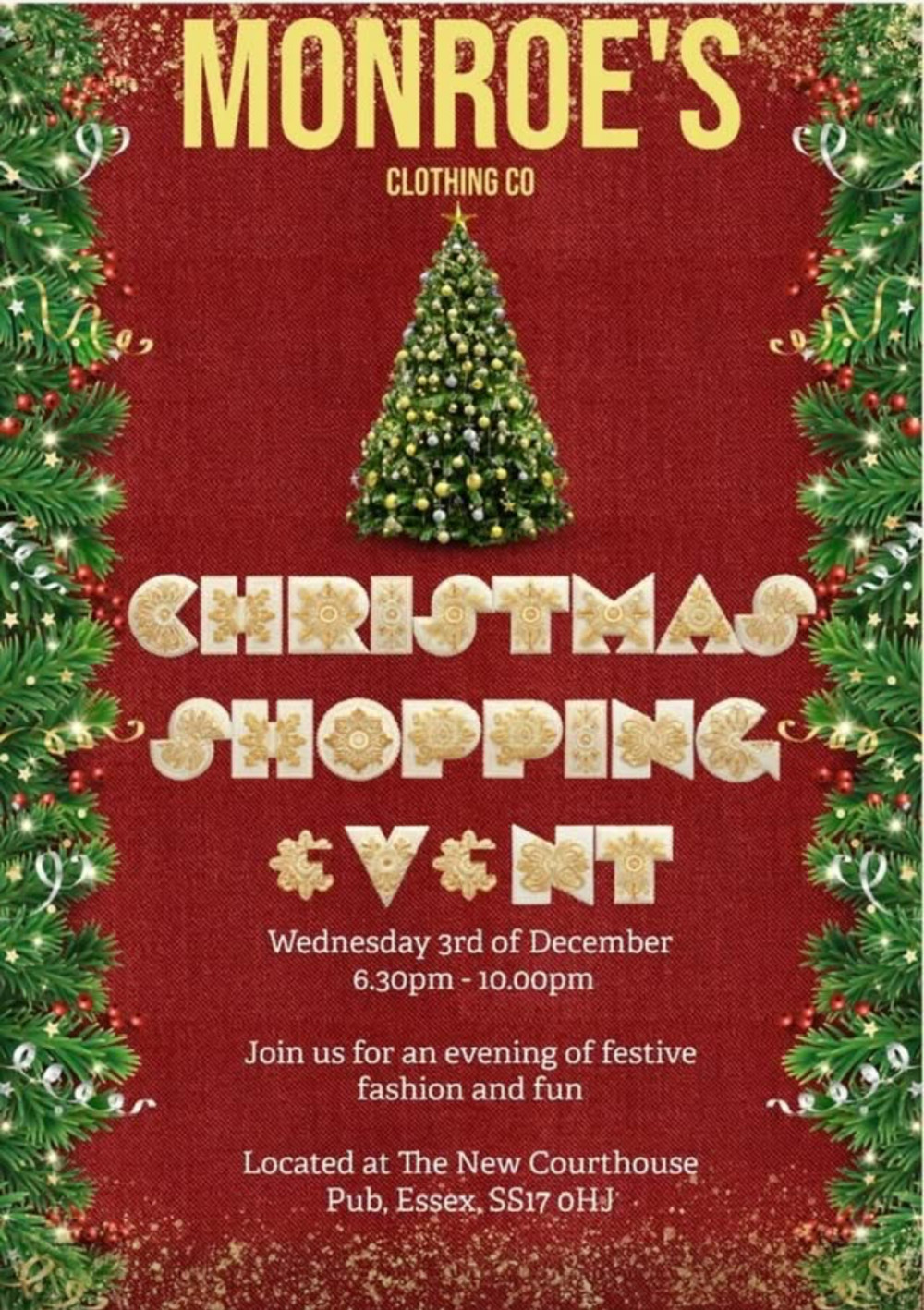 Christmas Shopping Event