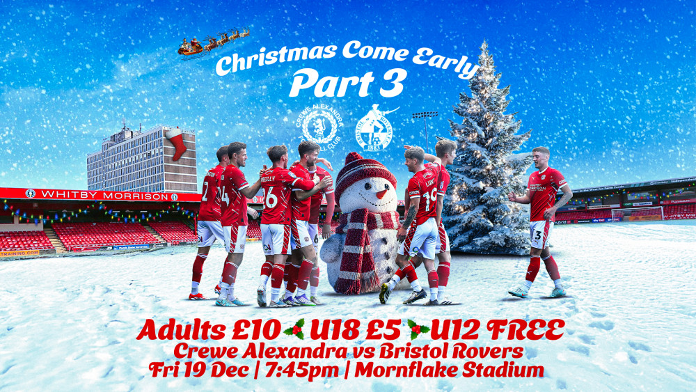 Crewe Alexandra v Bristol Rovers : Christmas Come Early Part 3