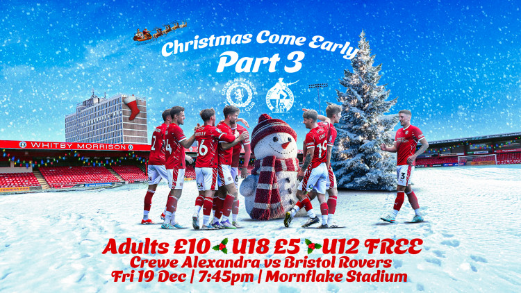 Crewe Alexandra v Bristol Rovers : Christmas Come Early Part 3