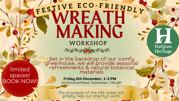 Festive Eco-Friendly Wreath-Making Workshop