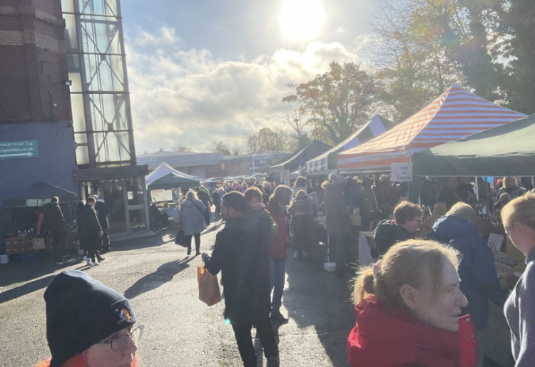 Worker Bee Markets is hosting a festive market on Saturday 22 November in what will be its last appearance at Broadstone Mill Shopping Outlet (Image - Worker Bee Markets)