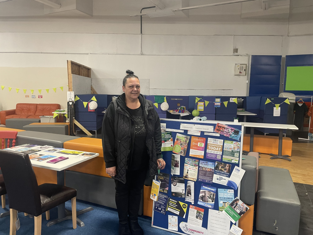 Lucy Eghiaruwa at Emmaus North Staffs Home and Hope hub