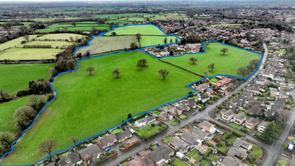 Bloor Homes' plan to build up to 325 homes in Sandbach has been refused by councillors. (Photo: Nub News)