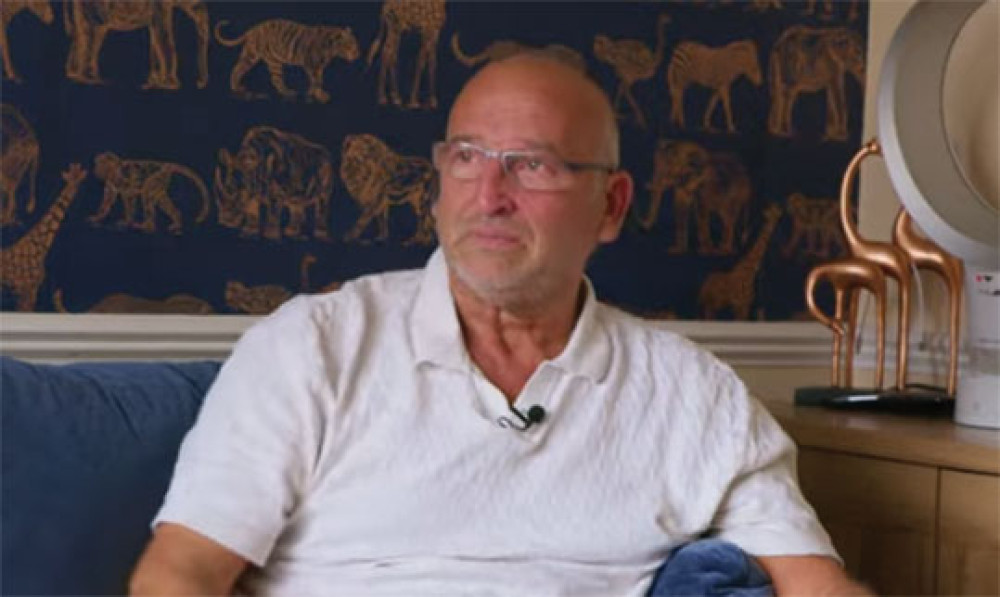 Tears flowed during Gary's emotional interview about what fostering has brought to his life