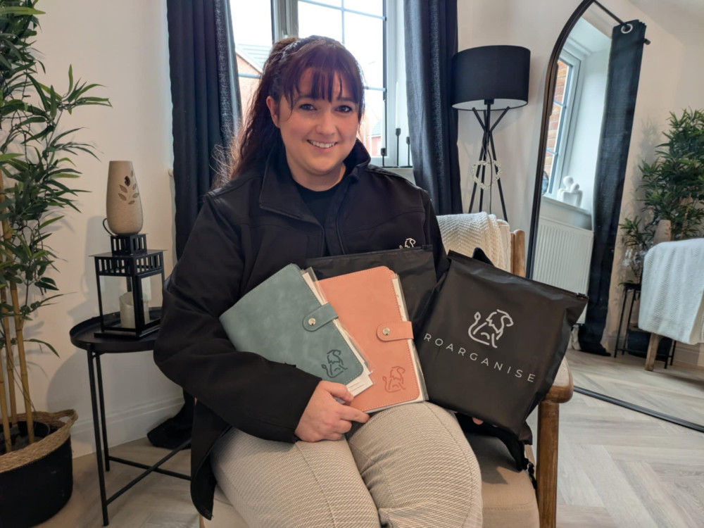 Lisa Johnson is roaring about the success of her stationery business, 'Roarorganise'. (Photo: Nub News) 