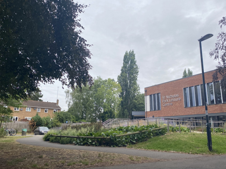 The roof at St Nicholas Park Leisure Centre needs replacing (image by Nub News)