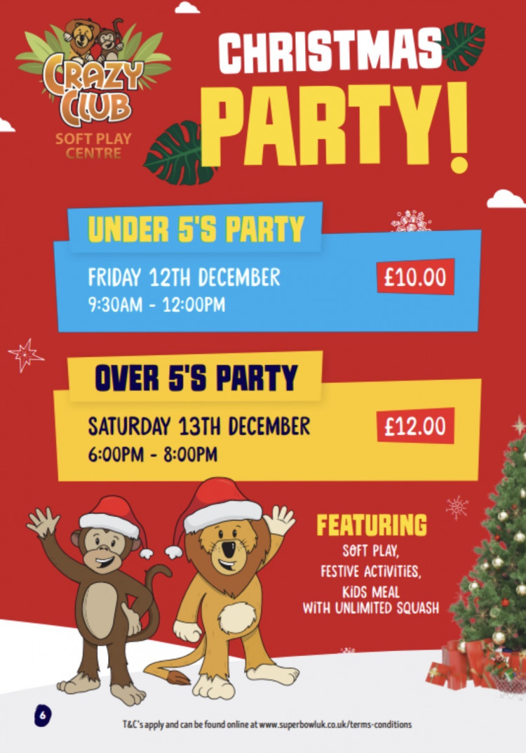 Crazy Club Christmas party 