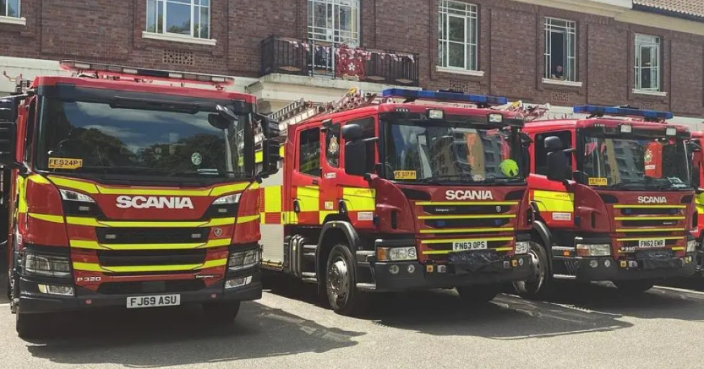 Leicestershire Fire and Rescue Service are working with Police to investigate three house fires in Ashby, thought to be linked (Photo: LFRS)