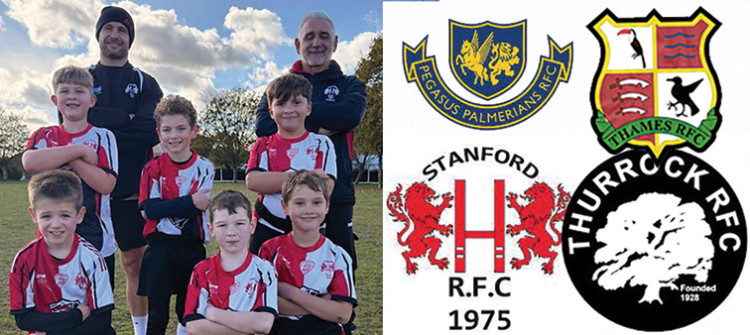 Younsters recently received new kit. Boroughy sides are in action today. 