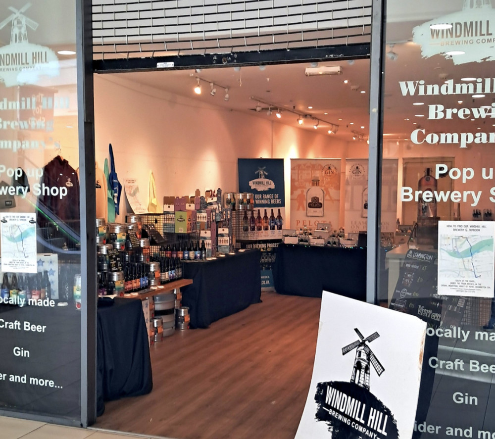 Independent Warwickshire brewery brings back its annual festive pop up shop (image via Windmill Hill)