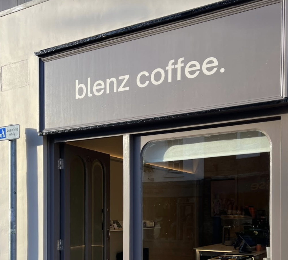 Blenz Cafe, a family-run coffee shop, opened on Park Street, Leamington Spa, on 22 November (image via Blenz)