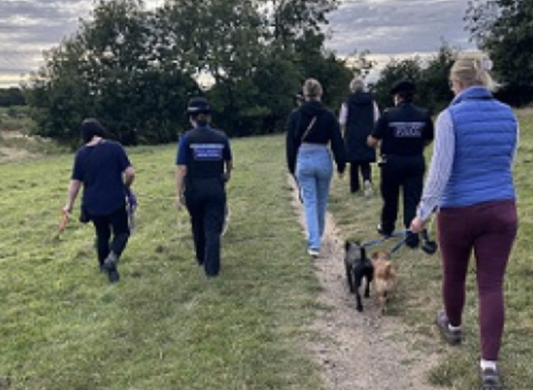 The next walk will take place on  Wednesday 17 December at 6pm at the Pump Rooms (image via Warwickshire Police) 