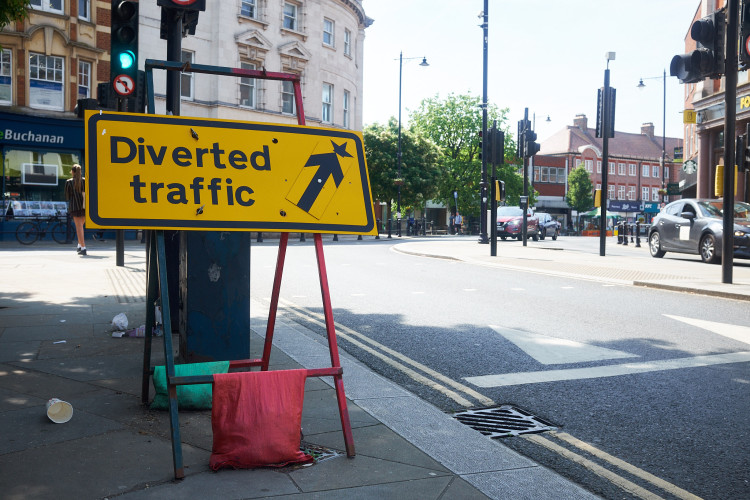 Various planned roadworks as well as road closures for Christmas events are taking place across Richmond (credit: Richmond Nub News).