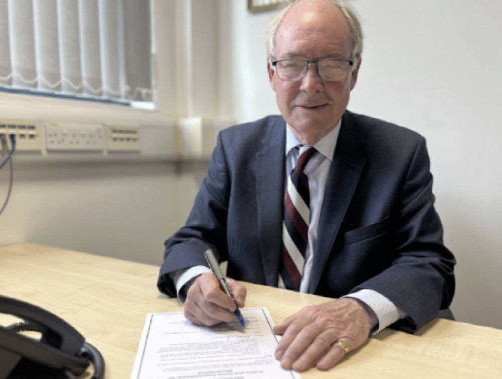 PCC Philip Seccombe opposes a takeover by a larger police force (image supplied)