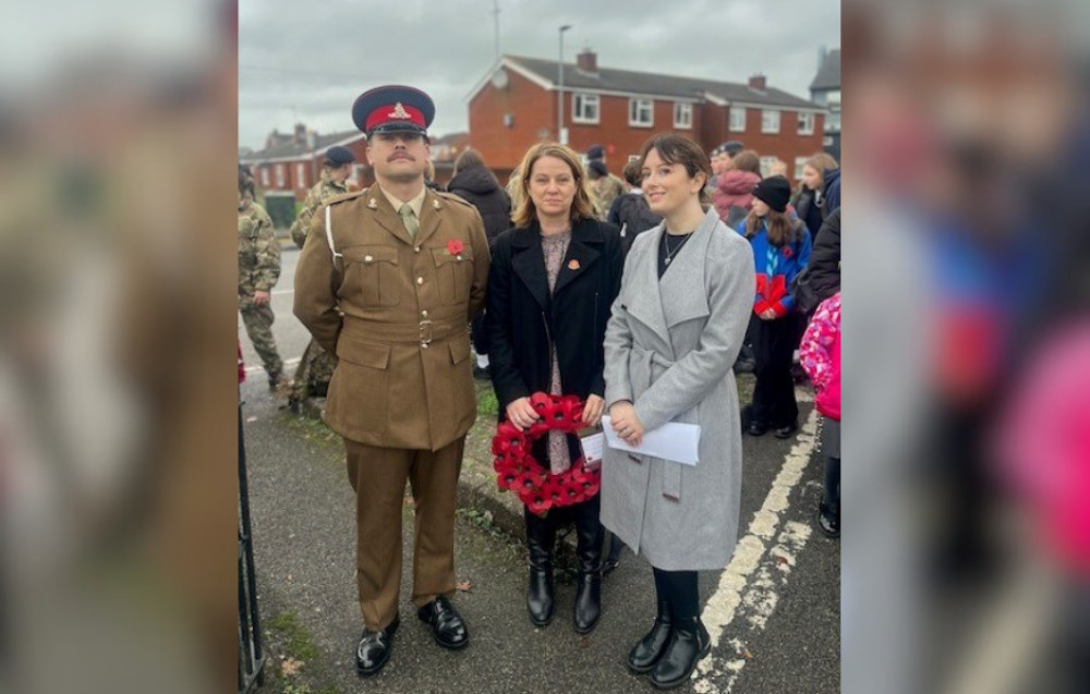 MP Amanda Hack backs funding for veterans support hub in North West Leicestershire (Photo: Amanda Hack)