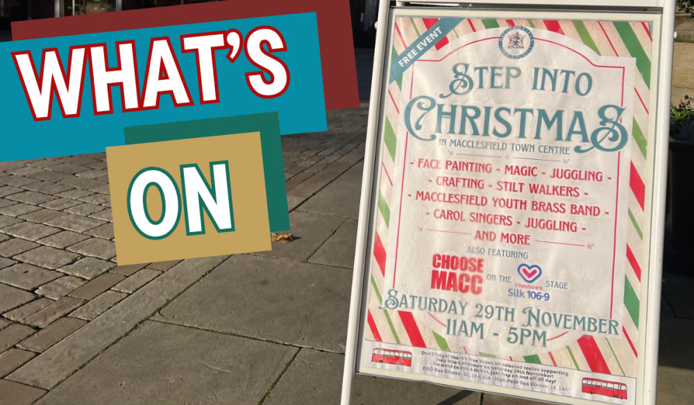Macclesfield will 'Step into Christmas' this weekend (Credit: Nub News)