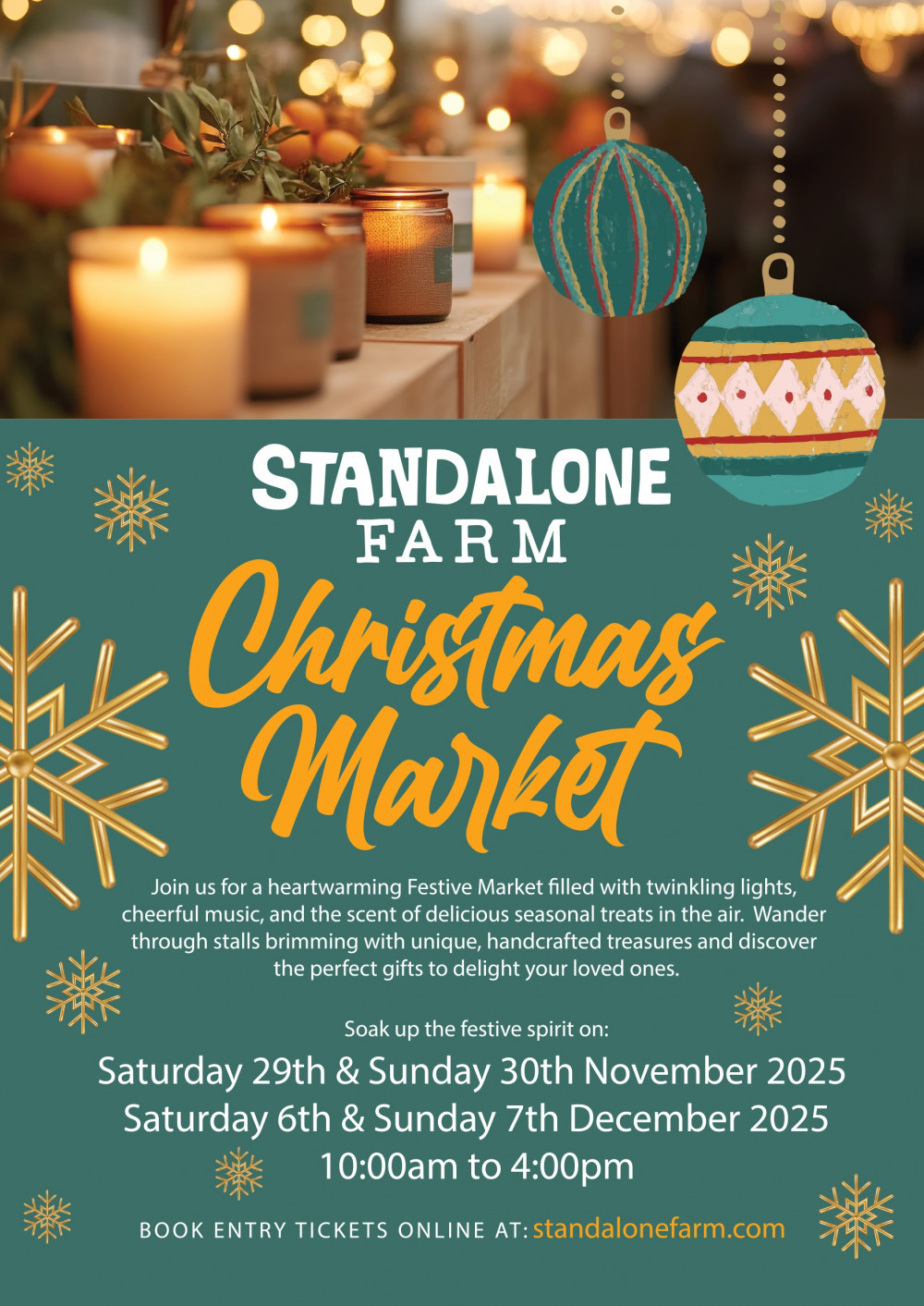 Standalone Farm Christmas Market - not to be missed!