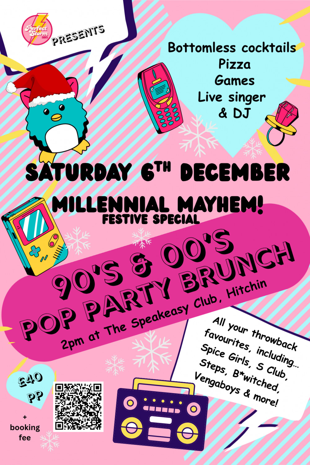 90s & 00s Pop Party Bottomless Brunch