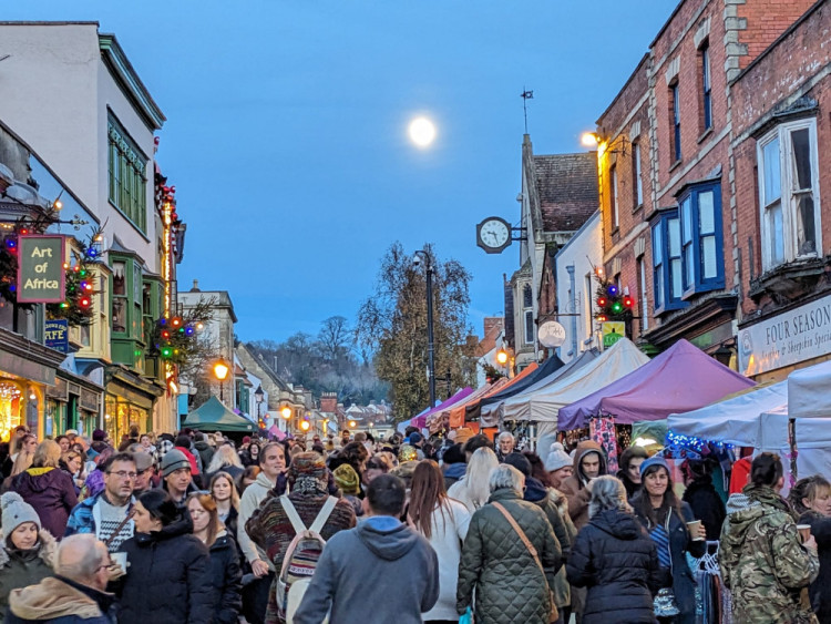 The Frost Fayre takes place in Glastonbury this weekend. (LL/DILY) 