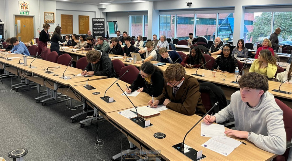 The day included input from Chris Hinchliff MP for North East Herts, as well as local district and county Councillors