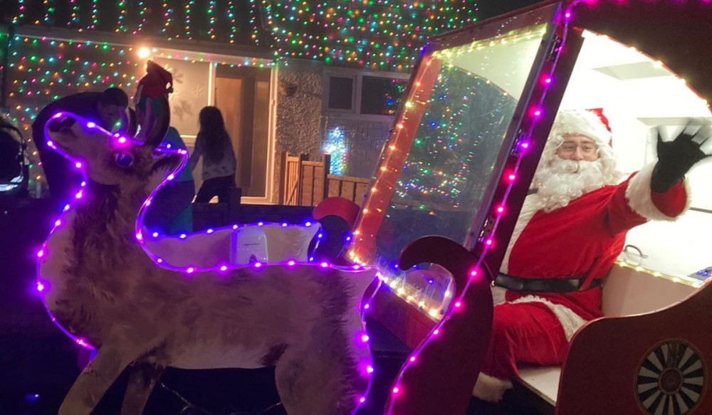 Santa Claus is coming to town! (Credit: Macclesfield Roundtable)