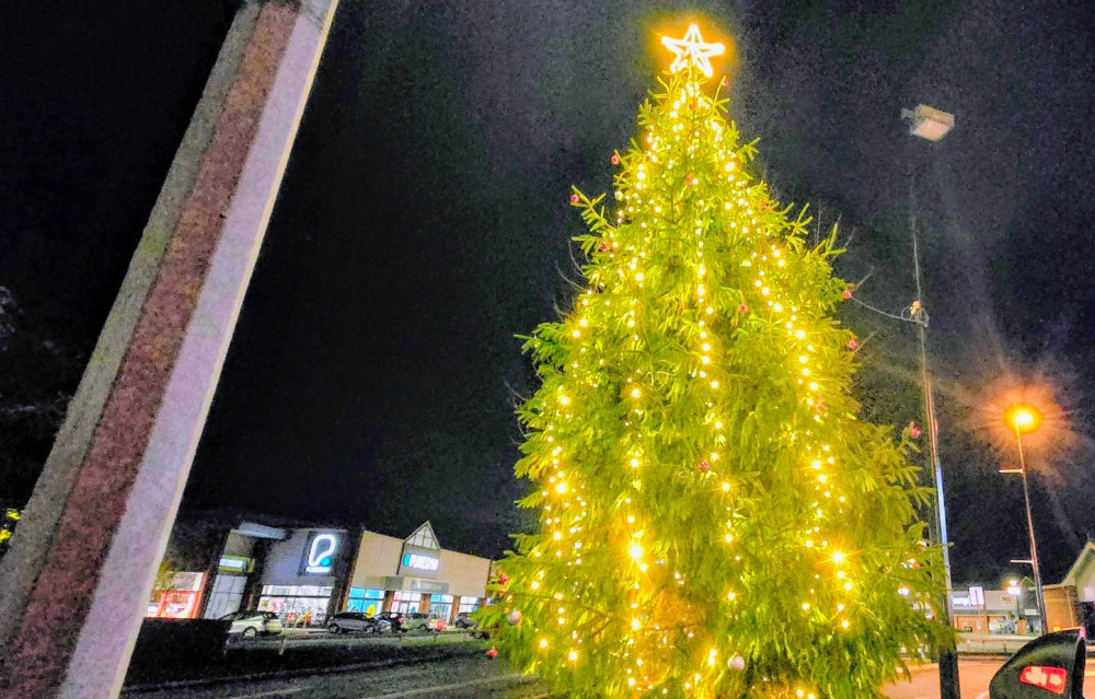 There are new seasonal lights at Grand Junction Retail Park (pictured), as well as a Crewe BID Funded Tree on Nantwich Road (Photo: Ryan Parker).