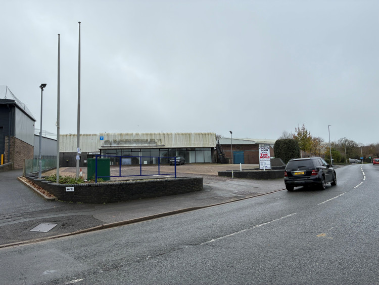 The former BMW garage site as it is today.