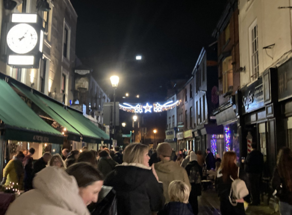 The 2025 Christmas lights switch-on in Stockport Underbanks will be taking place on Saturday 29 November from 6pm (Image - Nub News)