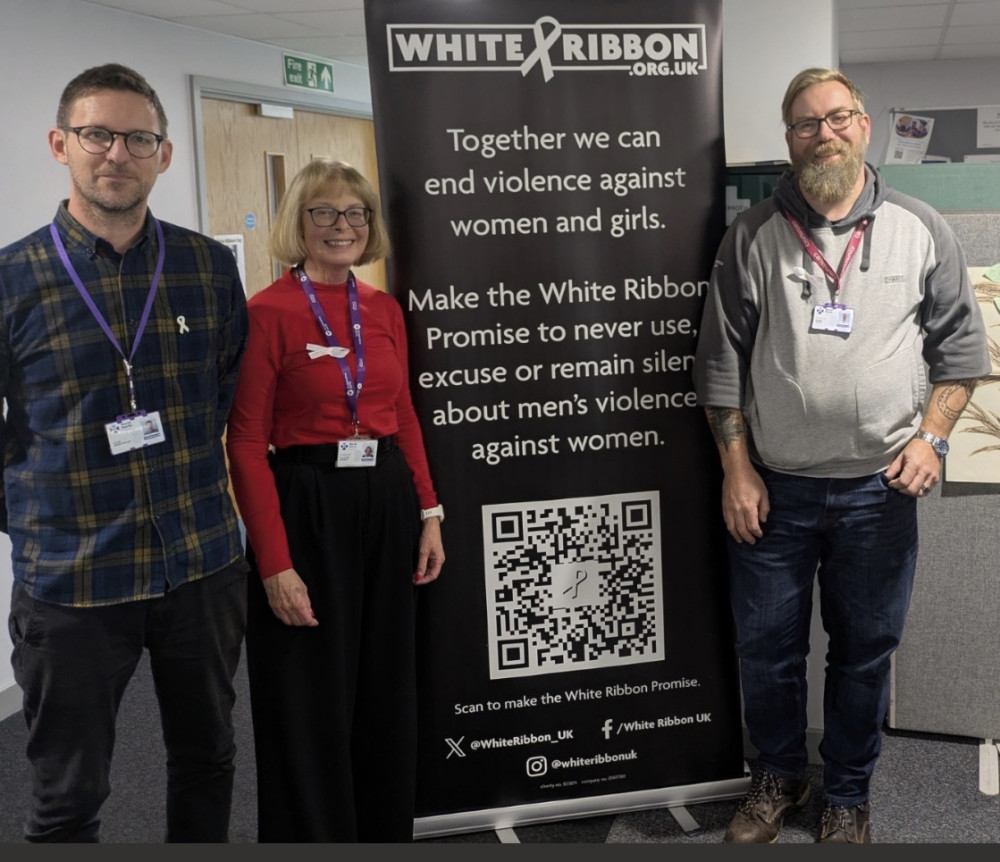 Photo: Credit North Herts Council  L:R Cllr Dave Winstanley, Chair of the Licensing & Regulation Committee, Cllr Val Bryant, Deputy Leader, Cllr Daniel Allen, Leader   