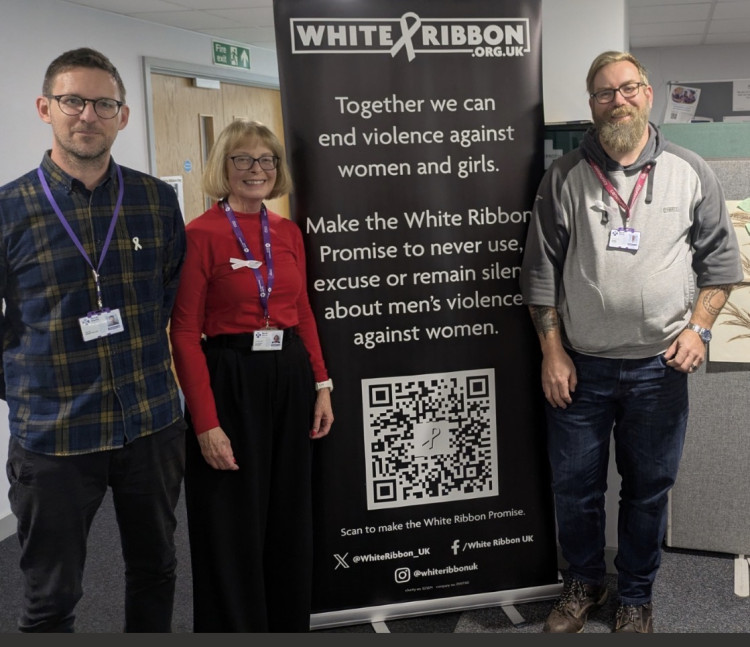 Photo: Credit North Herts Council  L:R Cllr Dave Winstanley, Chair of the Licensing & Regulation Committee, Cllr Val Bryant, Deputy Leader, Cllr Daniel Allen, Leader   