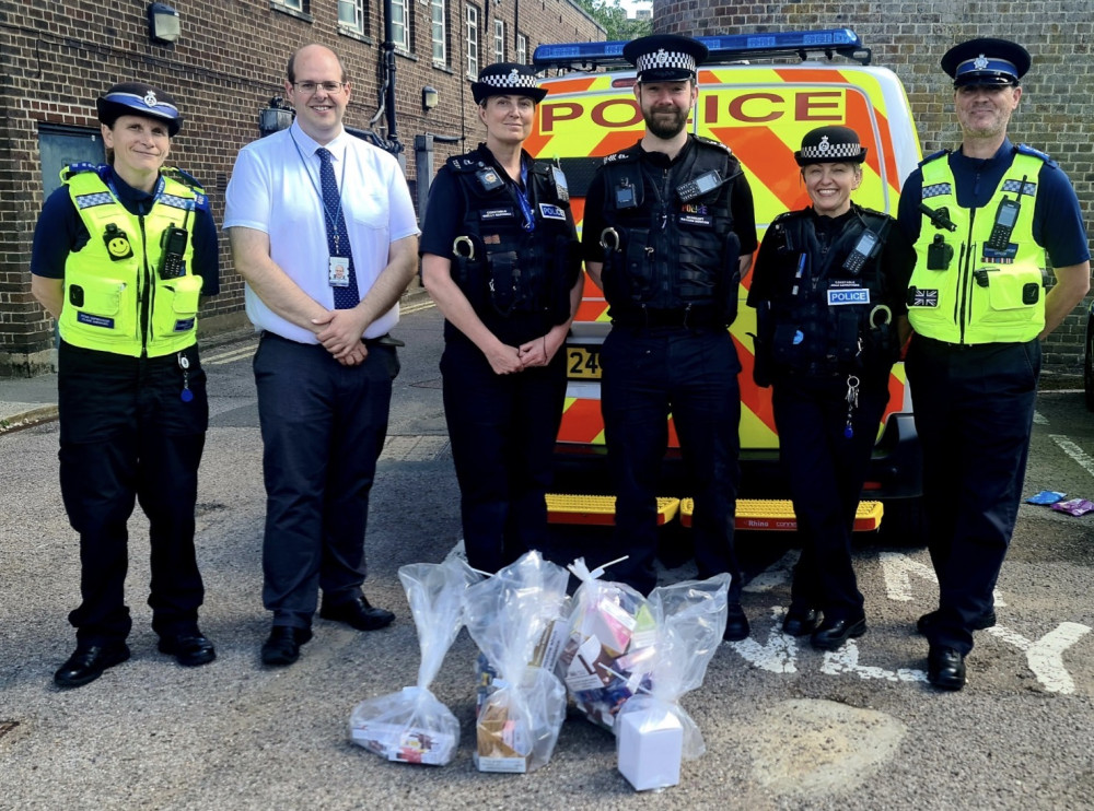 High-visibility police foot patrols have been increased through Operation Hotspot