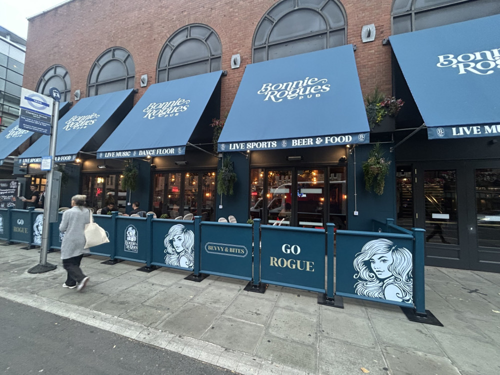 Bonnie Rogues is located in 154 Clarence St, Kingston upon Thames KT1 1QP (Credit: Tilly O'Brien)