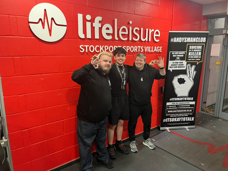 Life Leisure is now the proud home of Stockport's only Andy's Man Club, designed to support men's mental health (Image supplied)