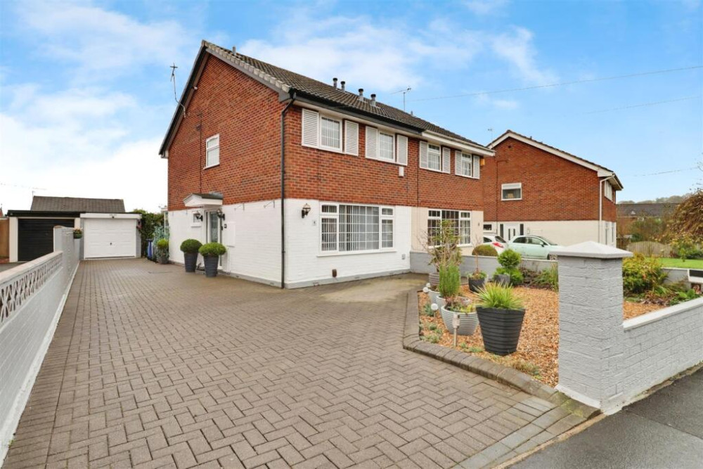 This week we are showcasing a three-bedroom semi-detached home in Trent Grove, Newcastle-under Lyme (image via Stephenson Browne)