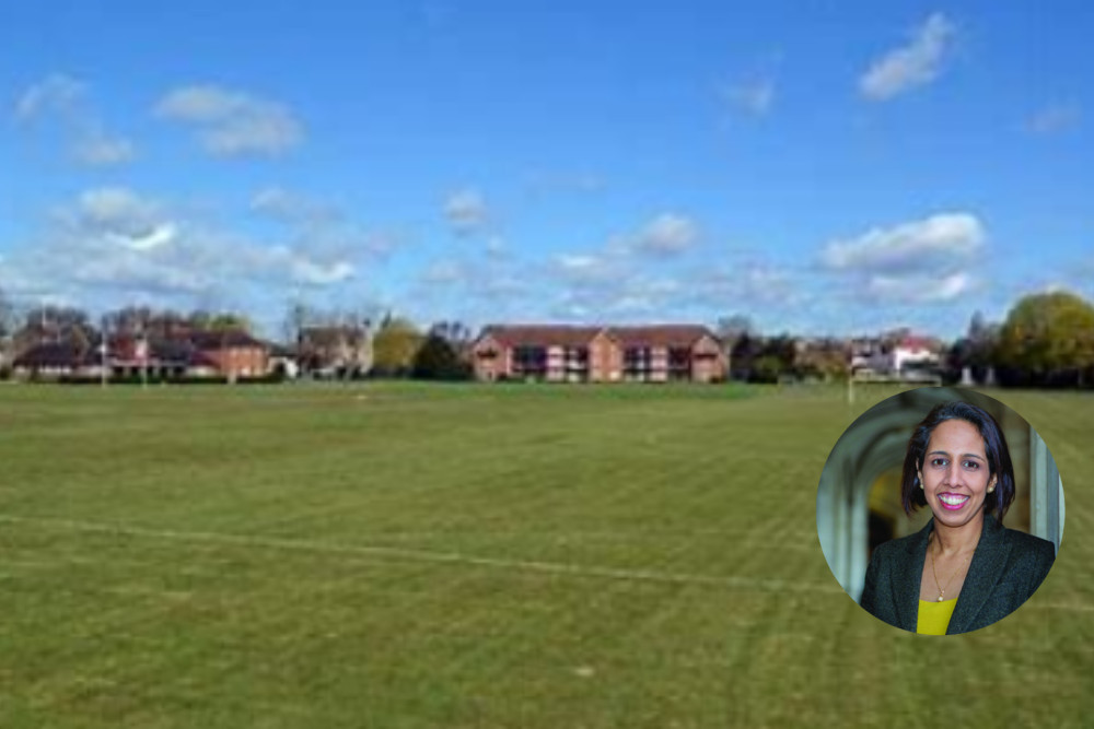 Teddington's Udney Park playing fields have been derelict since Imperial college sold the land in 2015 (Credit: Udney Park Community Fields Foundation/ Munira Wilson MP)