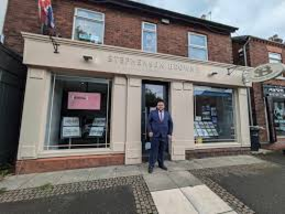 Stepehenson Browne's Alsager office has become a drop off point for Christmas food bank donations. (Photo: Nub News)
