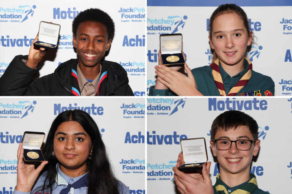 More than 100 young people from across Richmond upon Thames were recognised at the Jack Petchey Achievement Awards (credit: Jack Petchey Foundation).