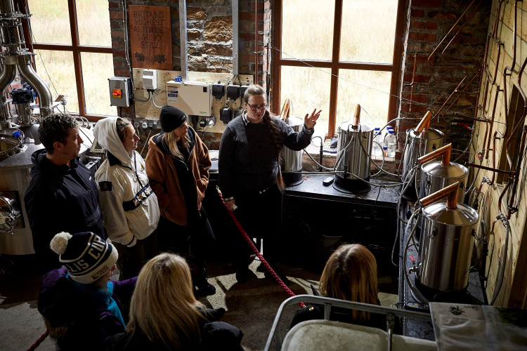 Distillery tours reveal the unique location small-scale of Forest Distillery's operation
