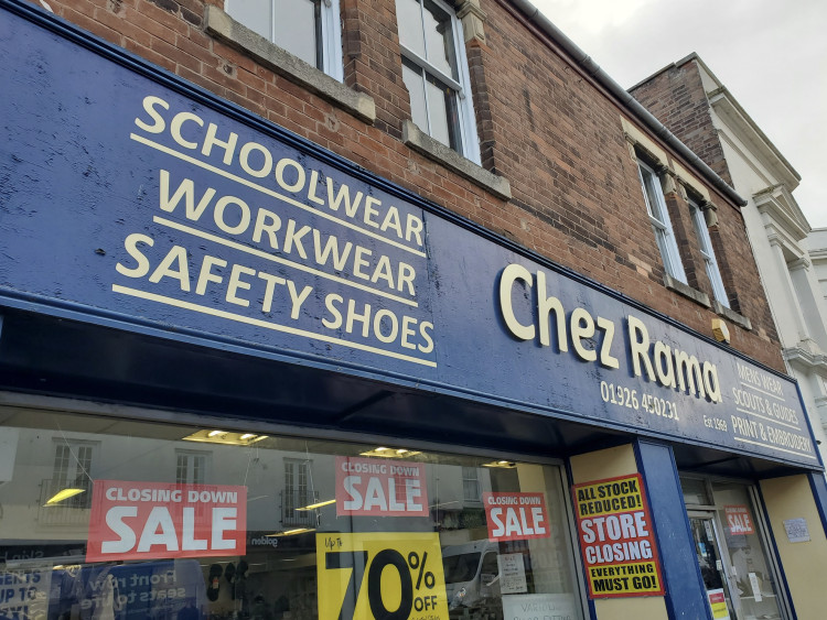 The owners of Chez Raman in Leamington have sold their building and are retiring (image via Geoff Ousbey)